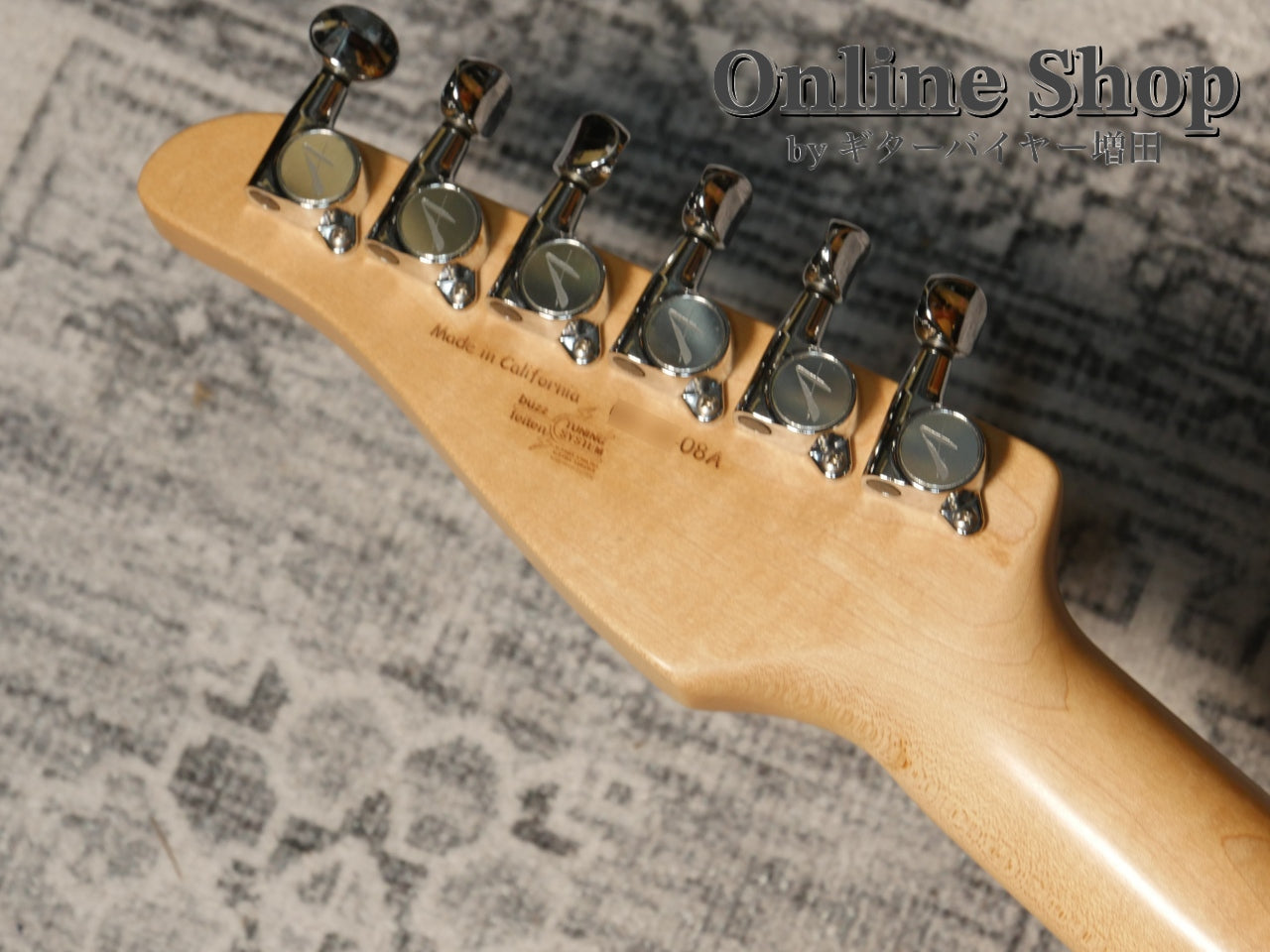 USED 2008 Tom Anderson Hollow Drop Top Jack's Blue Burst with Binding