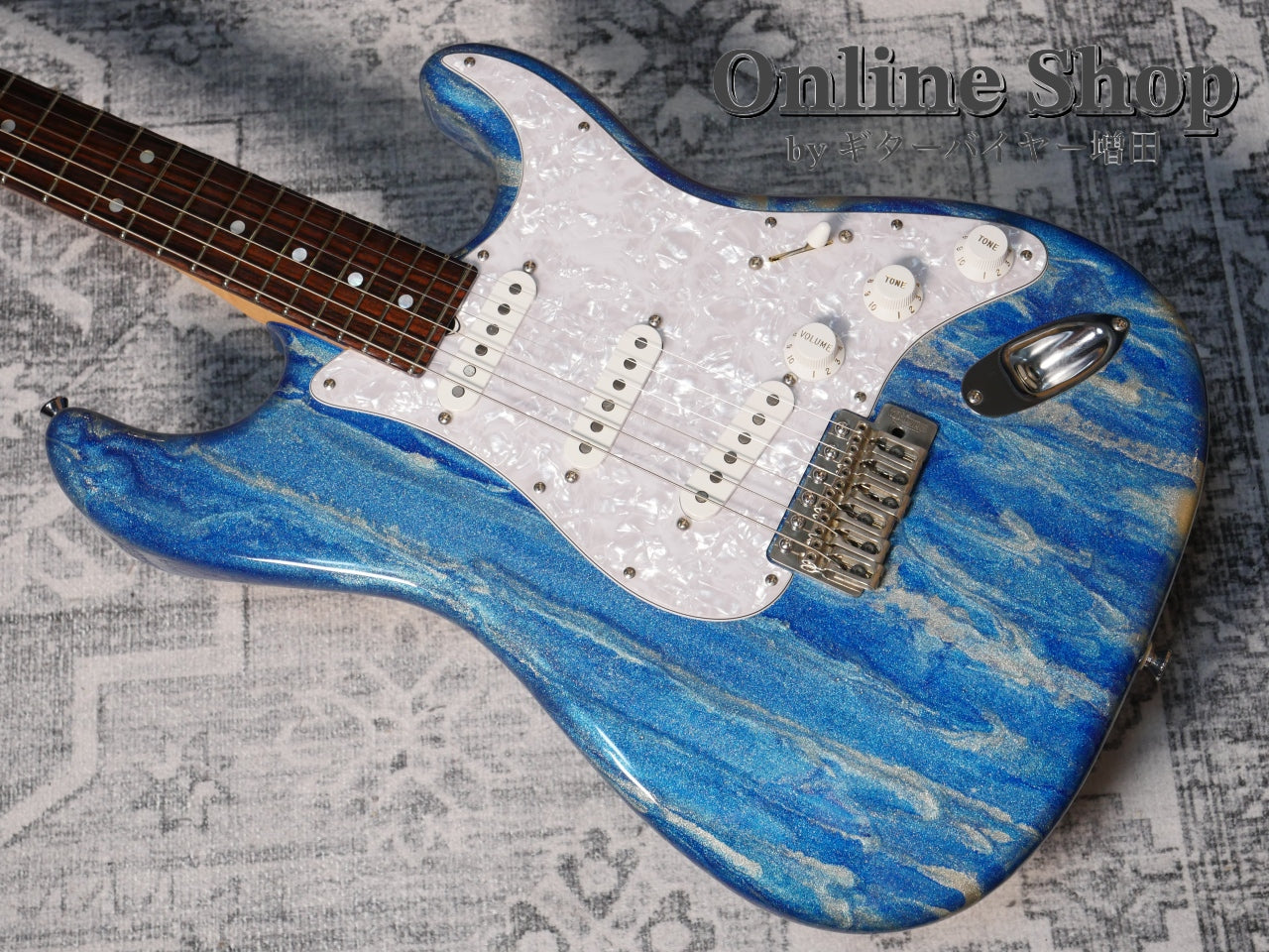 USED 2008 James Tyler USA Classic Candy Blue Shmear Gloss