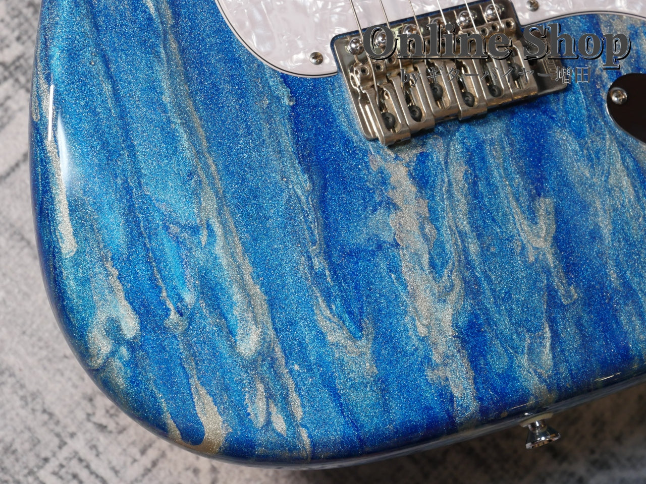 USED 2008 James Tyler USA Classic Candy Blue Shmear Gloss