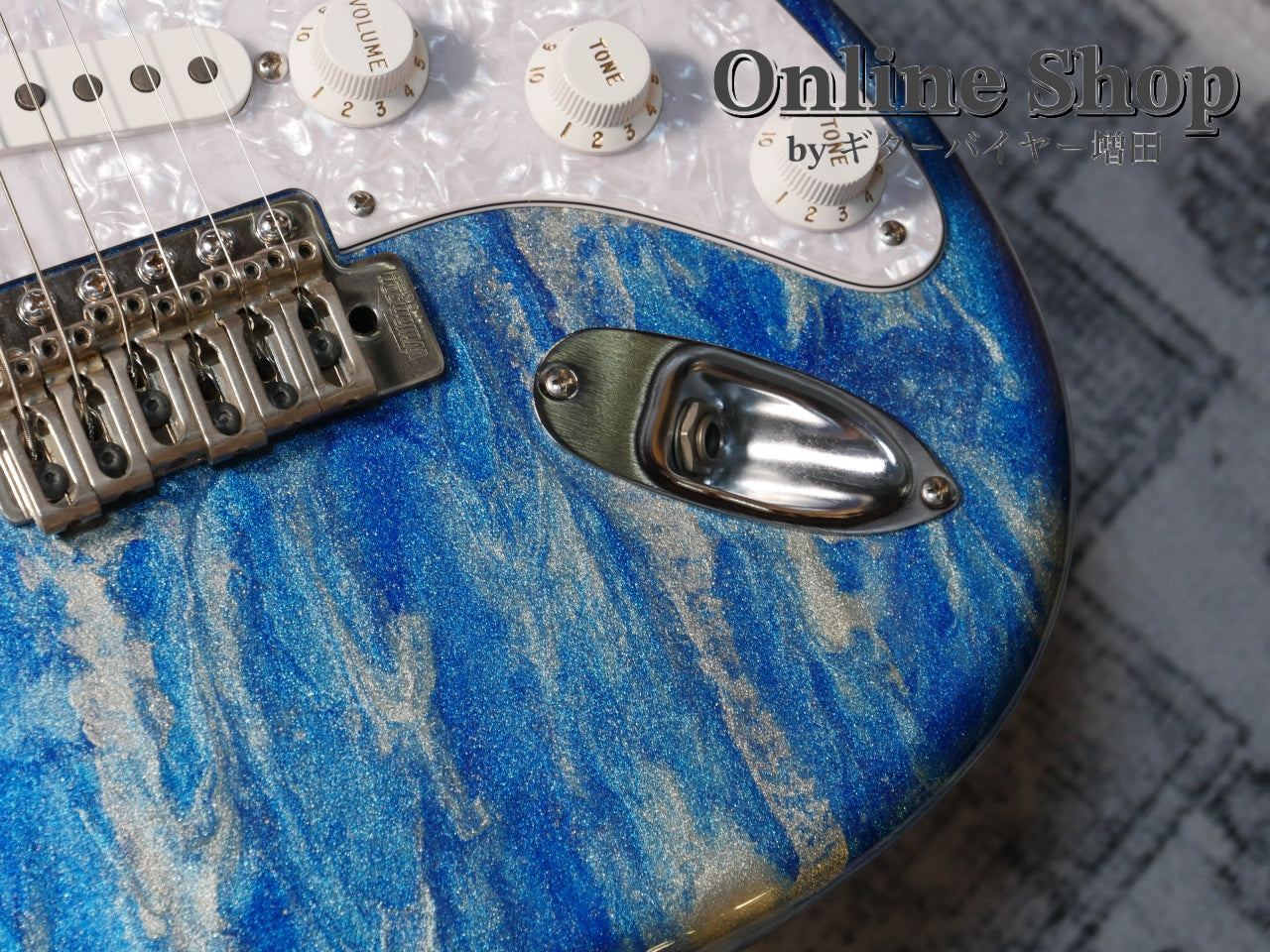 USED 2008 James Tyler USA Classic Candy Blue Shmear Gloss