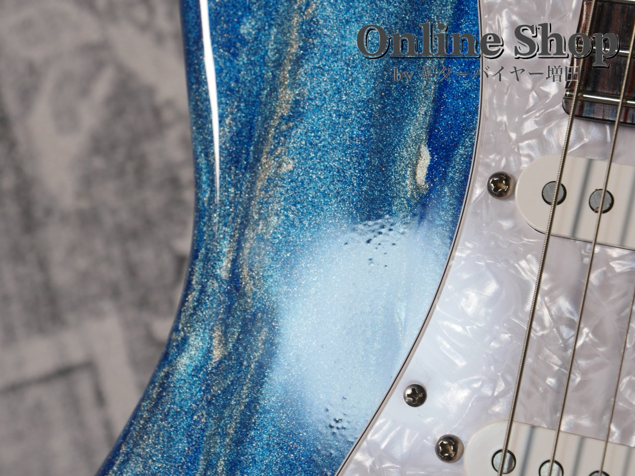 USED 2008 James Tyler USA Classic Candy Blue Shmear Gloss