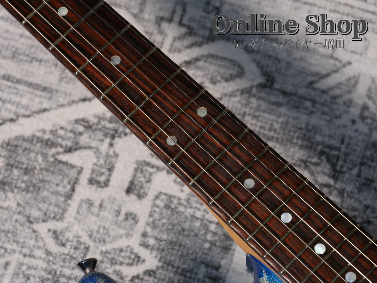 USED 2008 James Tyler USA Classic Candy Blue Shmear Gloss