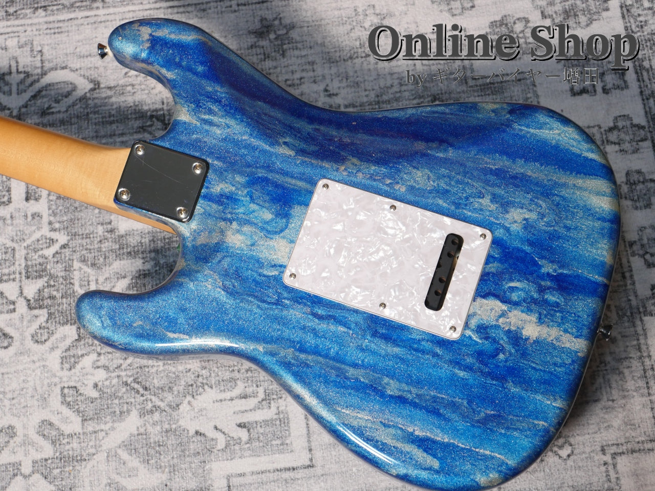 USED 2008 James Tyler USA Classic Candy Blue Shmear Gloss