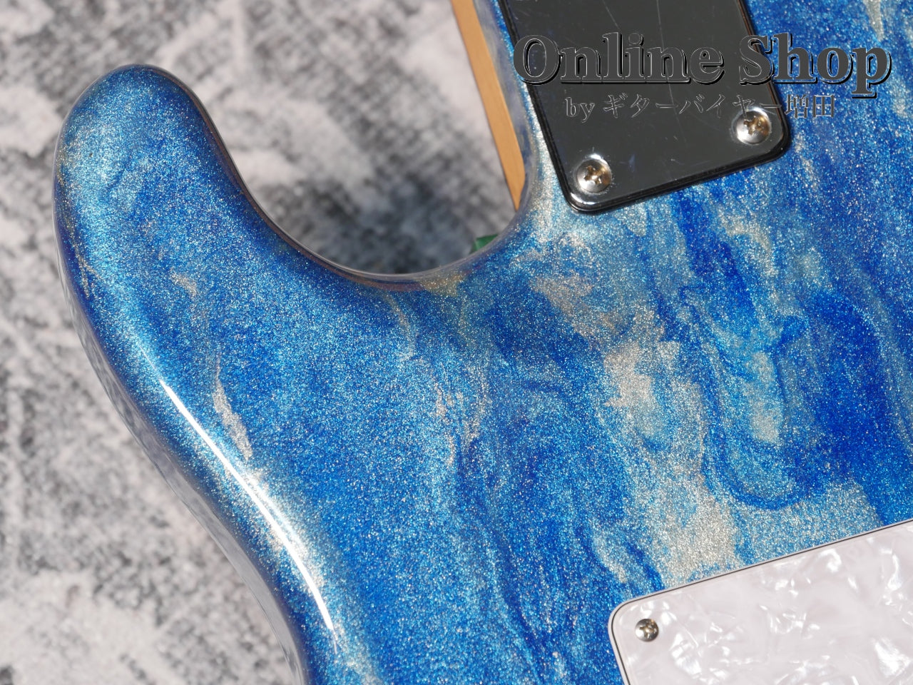 USED 2008 James Tyler USA Classic Candy Blue Shmear Gloss
