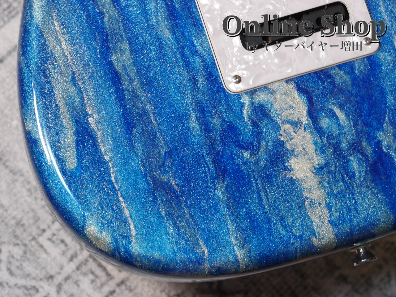 USED 2008 James Tyler USA Classic Candy Blue Shmear Gloss