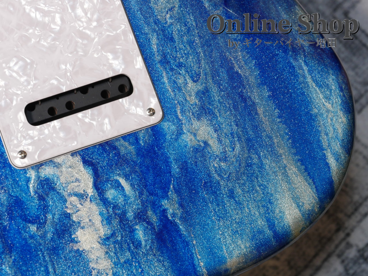USED 2008 James Tyler USA Classic Candy Blue Shmear Gloss