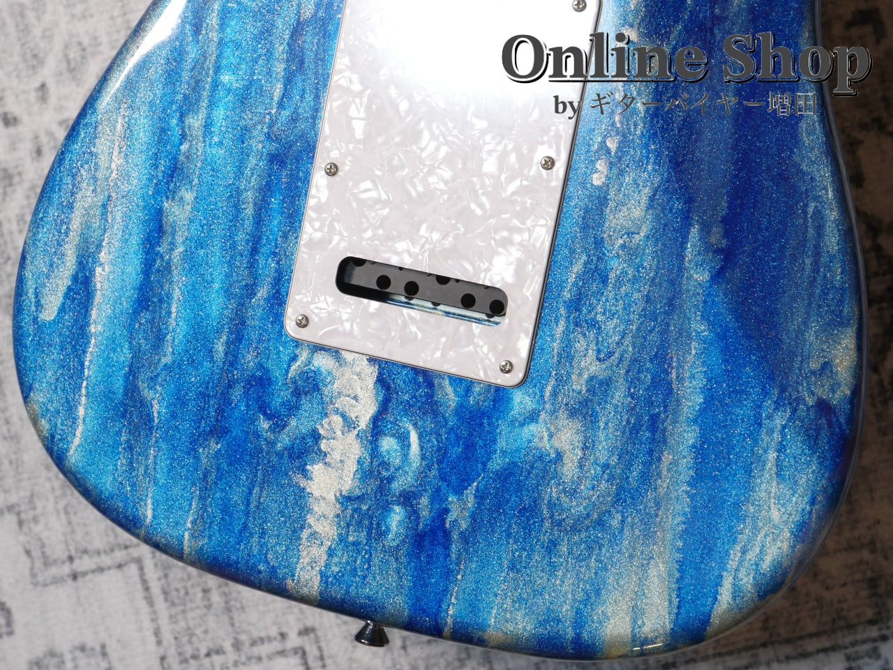 USED 2008 James Tyler USA Classic Candy Blue Shmear Gloss