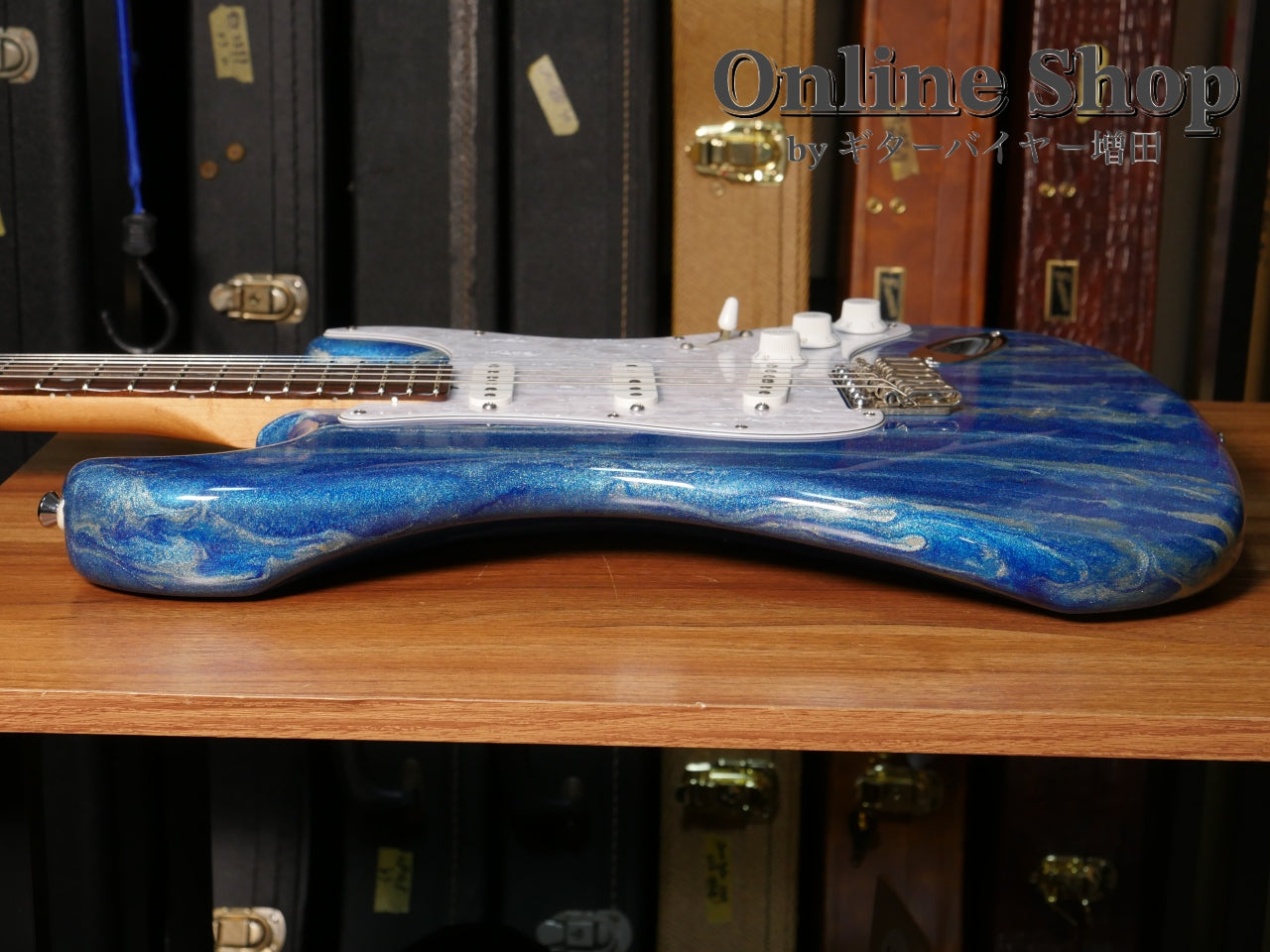 USED 2008 James Tyler USA Classic Candy Blue Shmear Gloss
