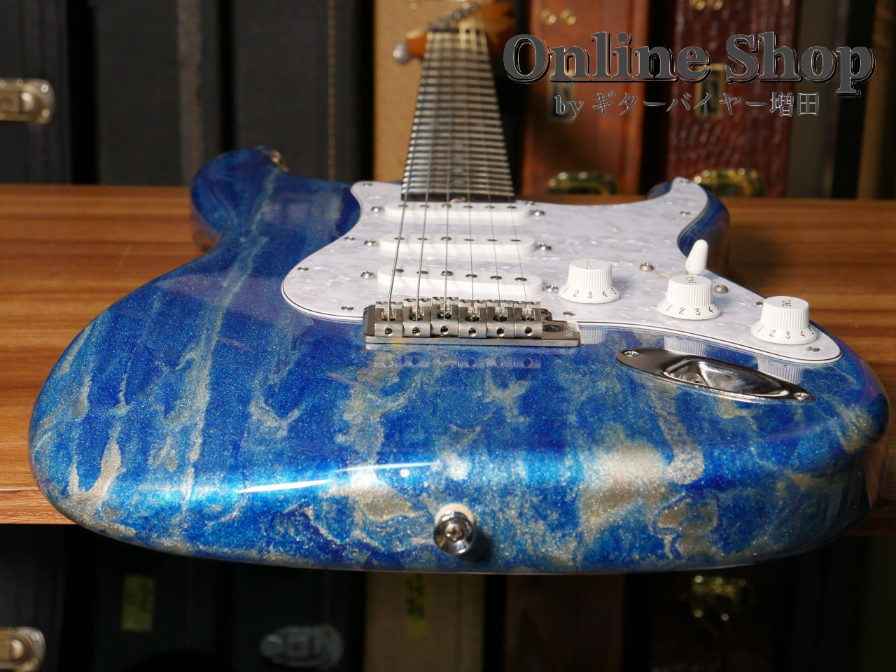 USED 2008 James Tyler USA Classic Candy Blue Shmear Gloss
