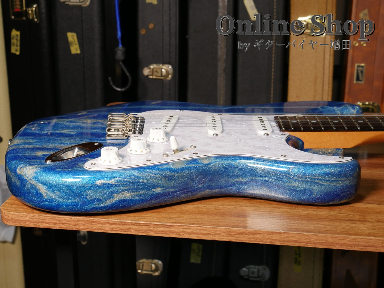 USED 2008 James Tyler USA Classic Candy Blue Shmear Gloss