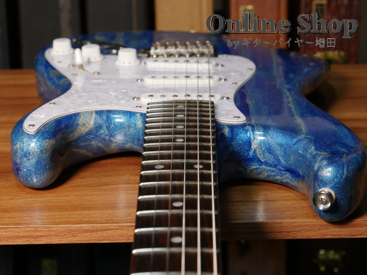 USED 2008 James Tyler USA Classic Candy Blue Shmear Gloss