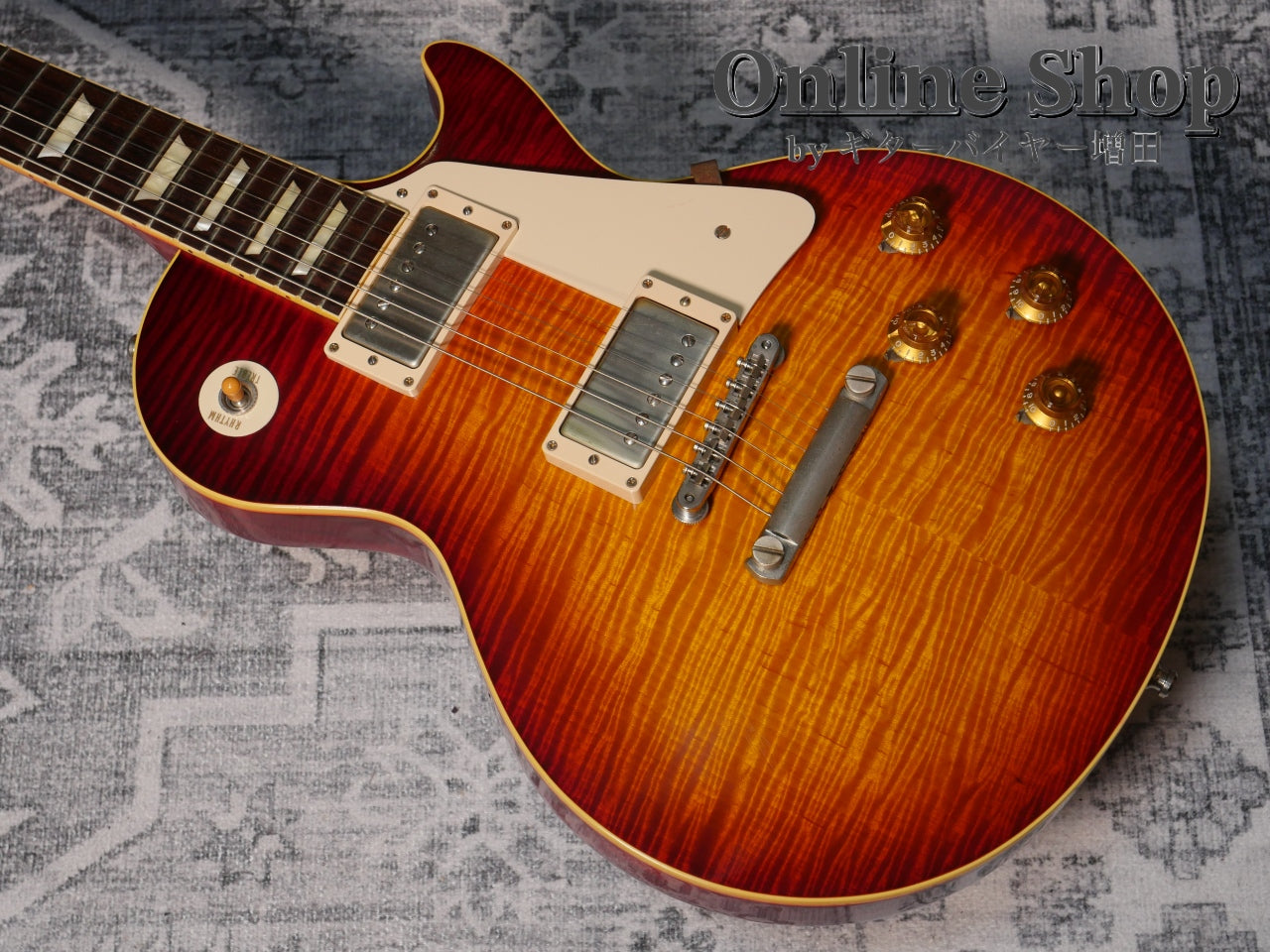 USED 2015 Gibson Custom Shop Japan Limited 1959 Les Paul Reissue "Murphy Burst" BOTB page82 VOS