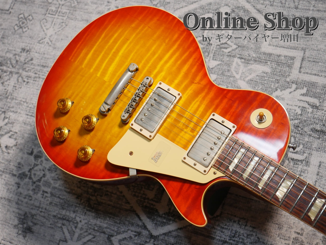 USED 2019 Gibson Custom Shop 60th Anniversary 1959 Les Paul Standard Sunrise Teaburst VOS