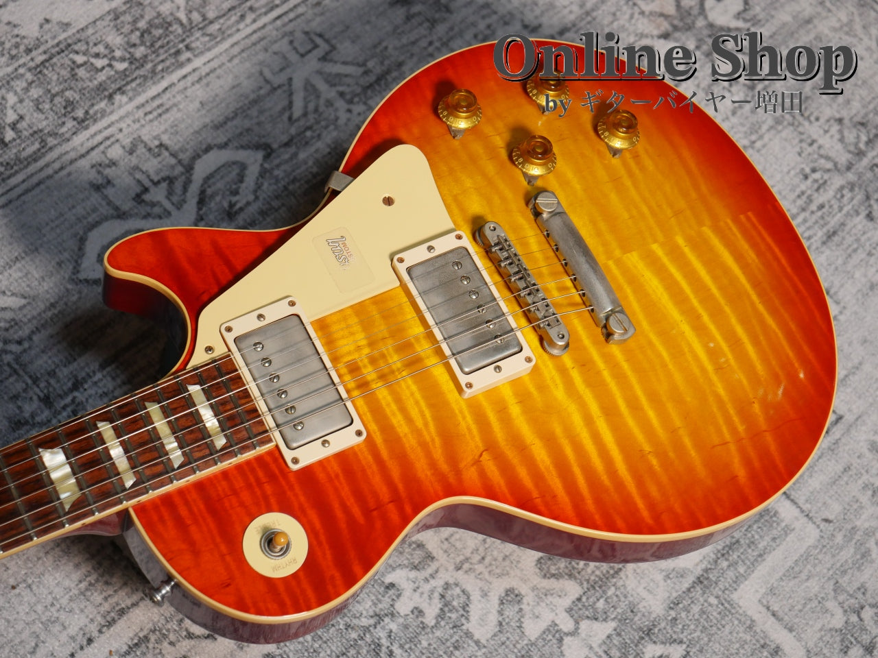 USED 2019 Gibson Custom Shop 60th Anniversary 1959 Les Paul Standard Sunrise Teaburst VOS