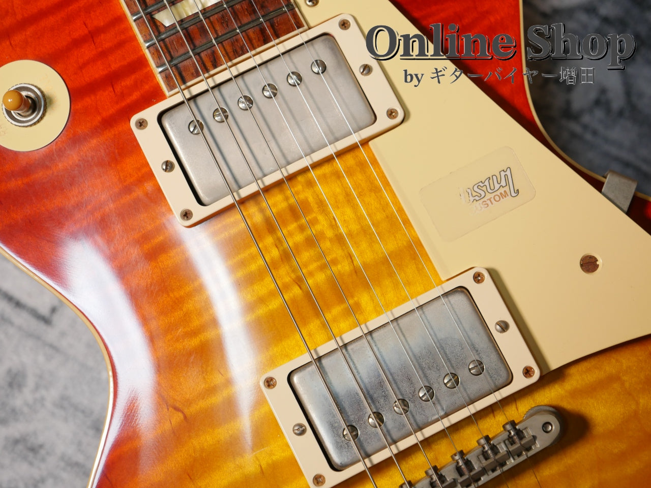 USED 2019 Gibson Custom Shop 60th Anniversary 1959 Les Paul Standard Sunrise Teaburst VOS