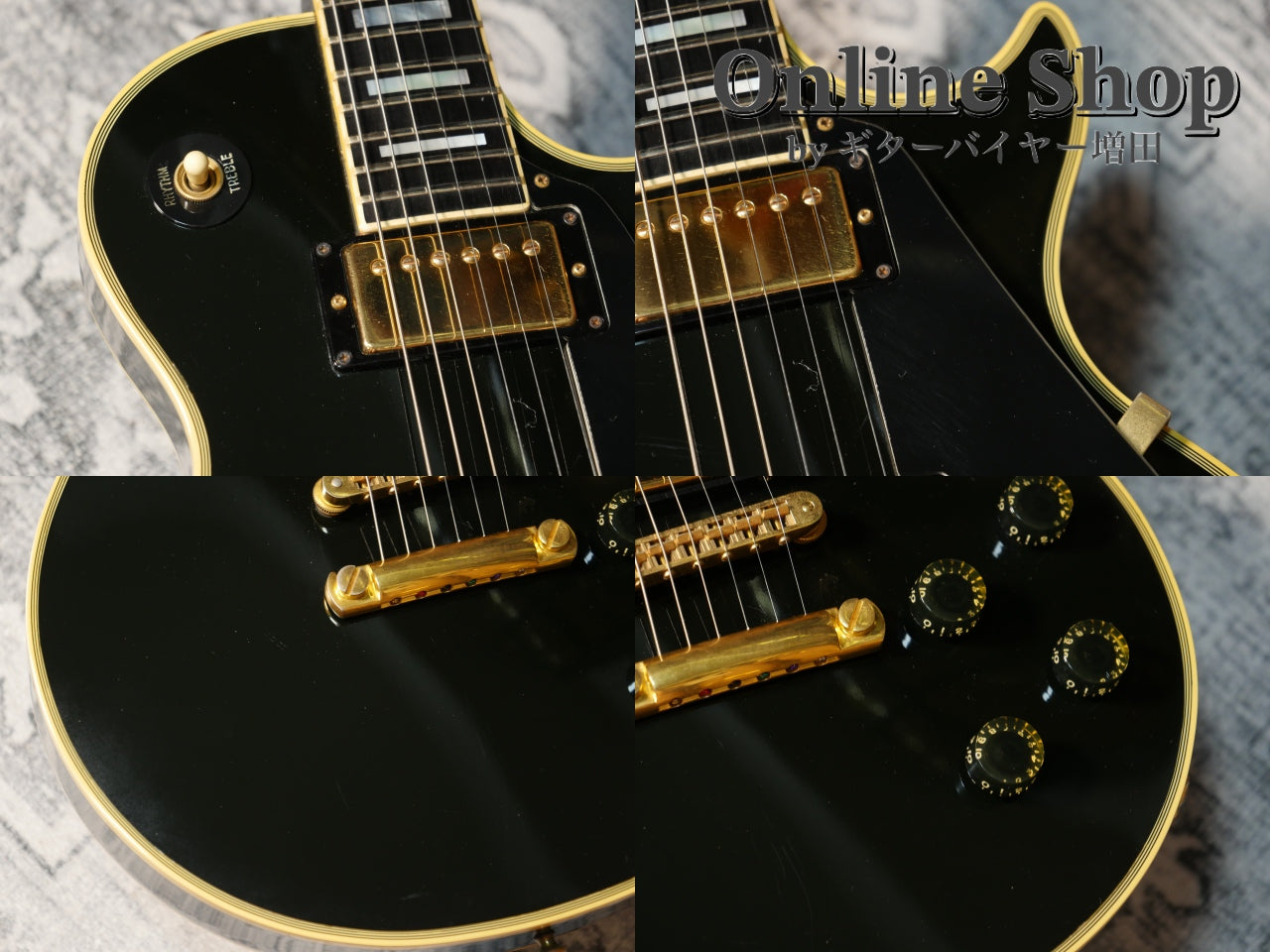 VINTAGE 1979 Gibson Les Paul Custom Ebony