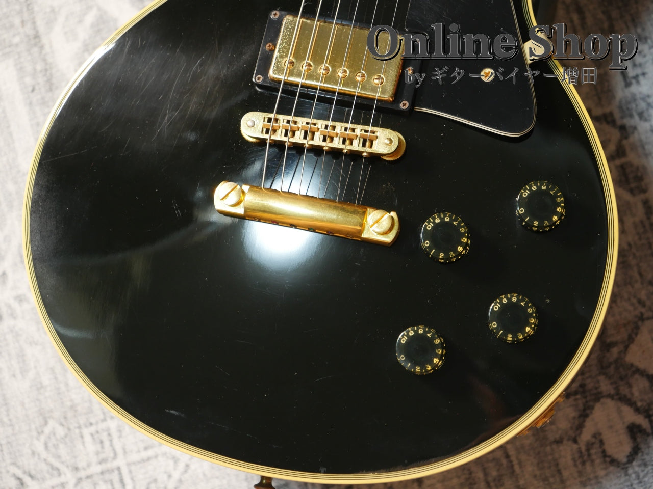 VINTAGE 1979 Gibson Les Paul Custom Ebony