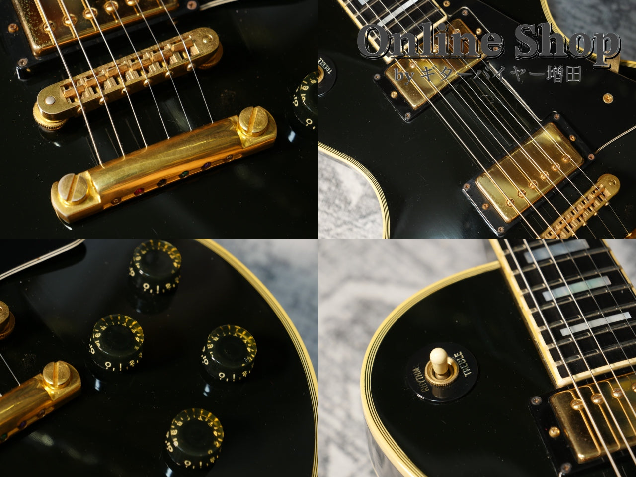 VINTAGE 1979 Gibson Les Paul Custom Ebony
