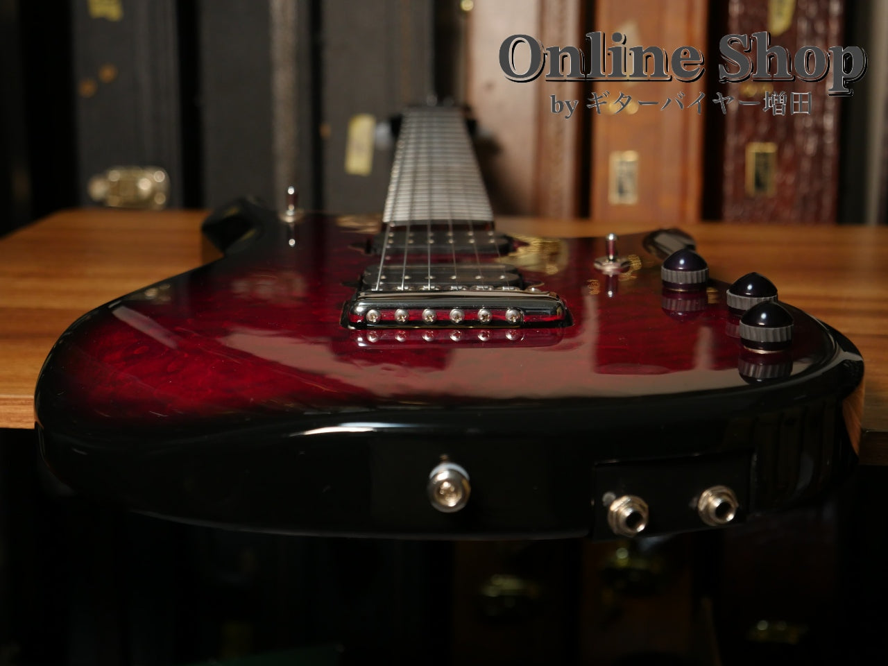 USED 2013 MusicMan BFR John Petrucci Quilt Ruby