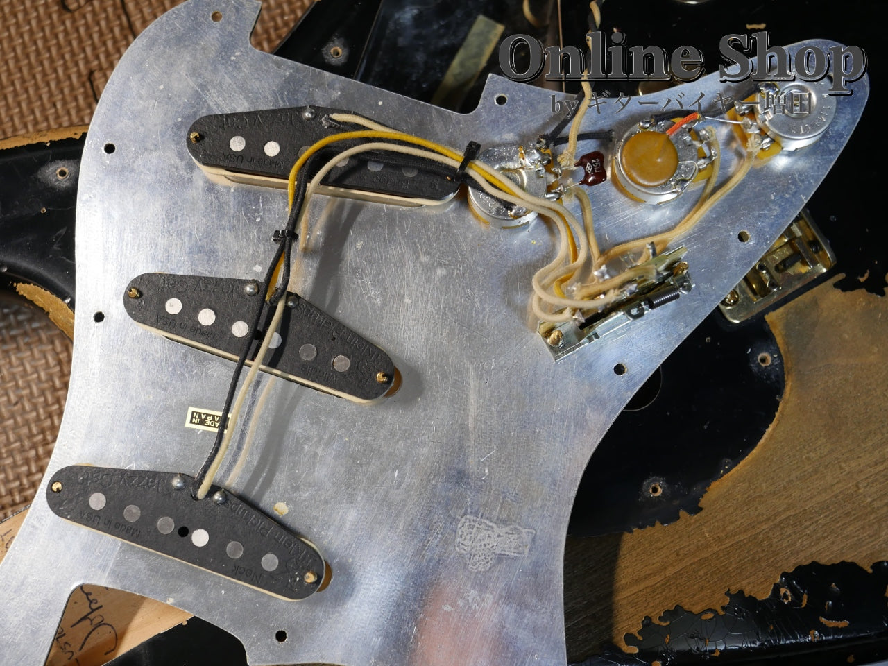USED 2012 Fender Custom Shop MBS "John Cruz" 1963 Stratocaster Heavy Relic MOD Black