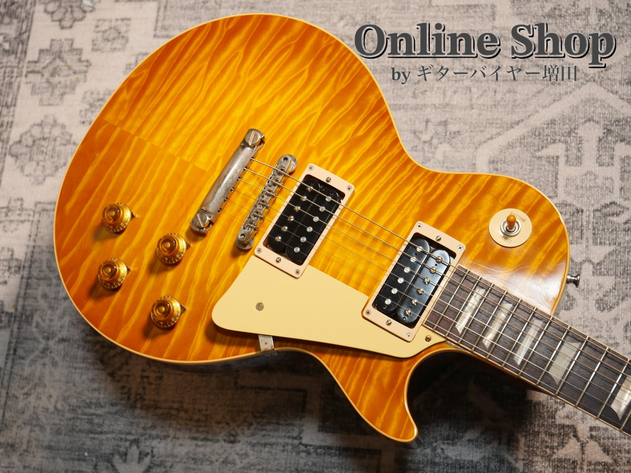 USED 2024 Gibson Custom Shop Murphy Lab 1959 Les Paul Reissue "AAAAA Quilt" Lemon Burst Ultra Light Aged