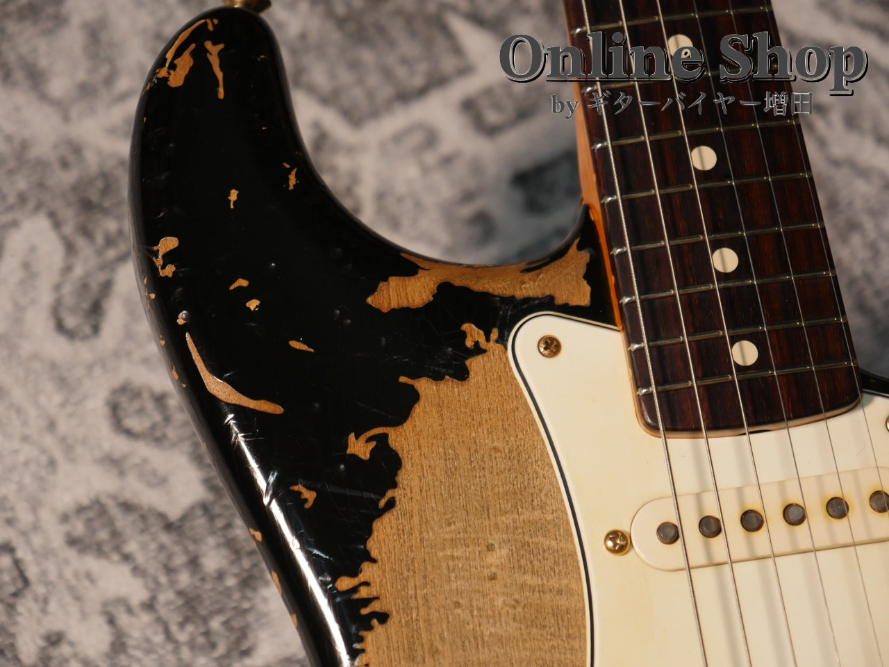 USED 2012 Fender Custom Shop MBS "John Cruz" 1963 Stratocaster Heavy Relic MOD Black