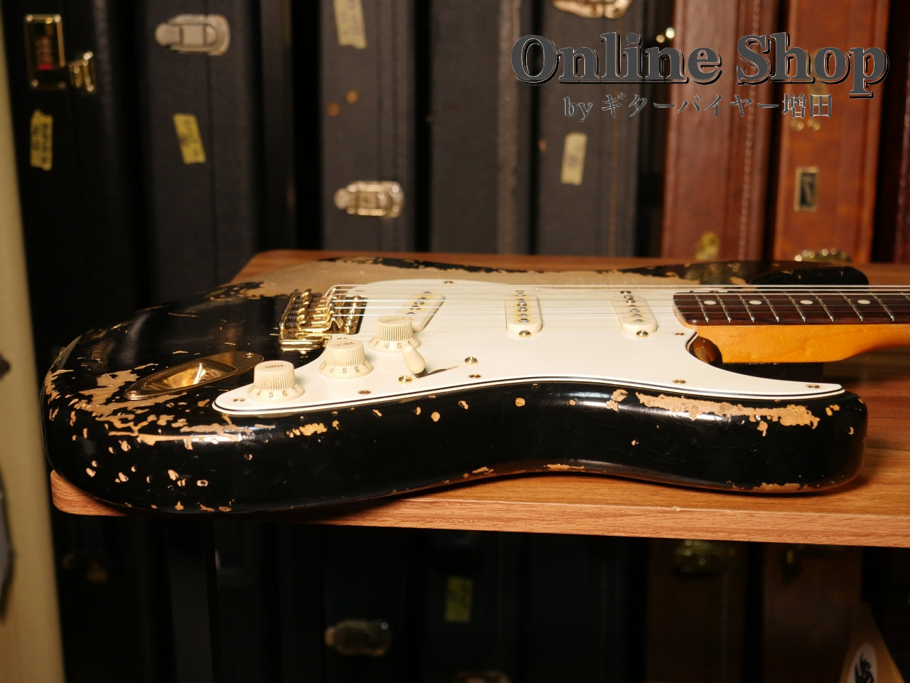 USED 2012 Fender Custom Shop MBS "John Cruz" 1963 Stratocaster Heavy Relic MOD Black