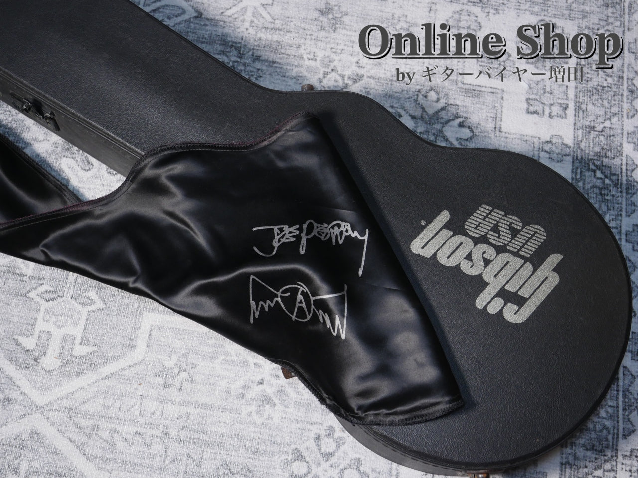 USED 1997 Gibson Joe Perry Les Paul Translucent Black Burst
