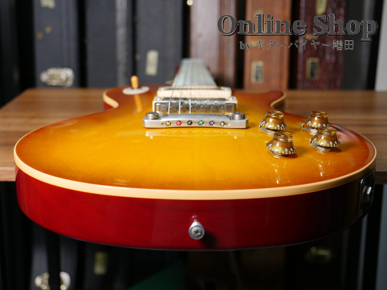 USED 2012 Gibson Custom Shop Limited Run 1958 Les Paul Standard Reissue Lightly Figured w/Push Pull Orange Sunset Fade VOS