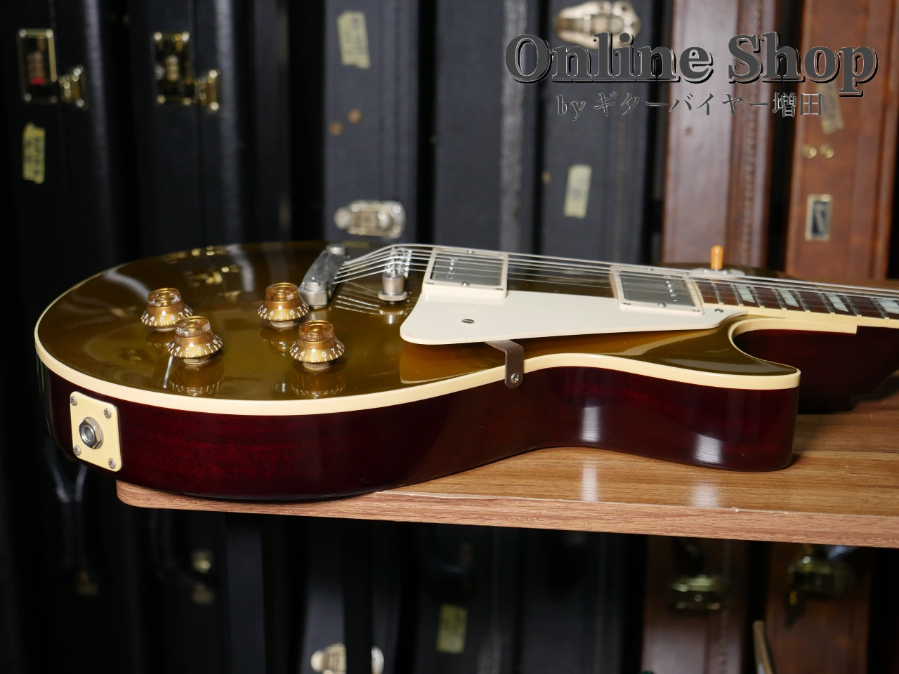 USED 2014 Gibson Custom Shop Historic Collection 1957 Les Paul Goldtop Reissue Antique Gold / Dark Back VOS