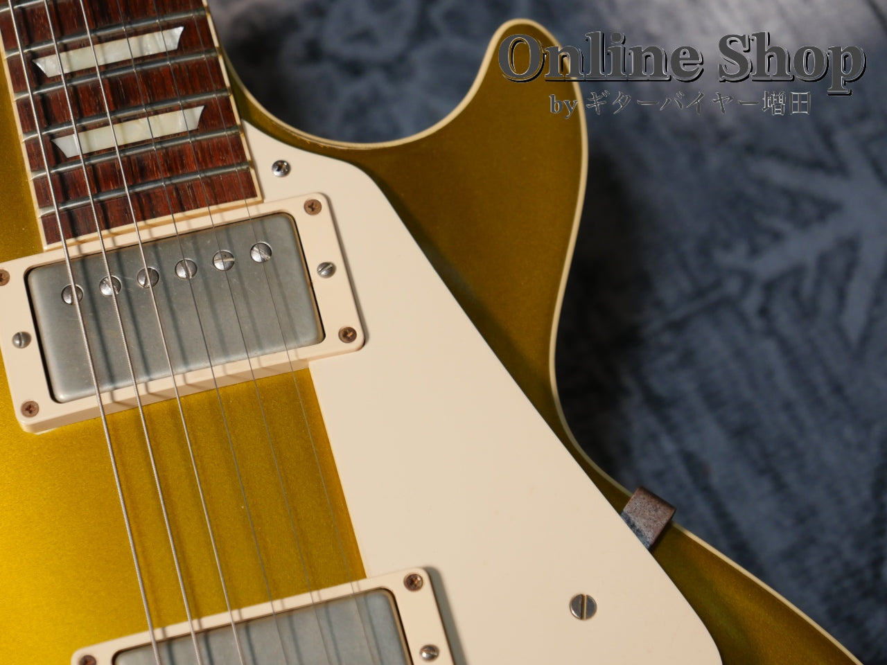 USED 2014 Gibson Custom Shop Historic Collection 1957 Les Paul Goldtop Reissue Antique Gold / Dark Back VOS