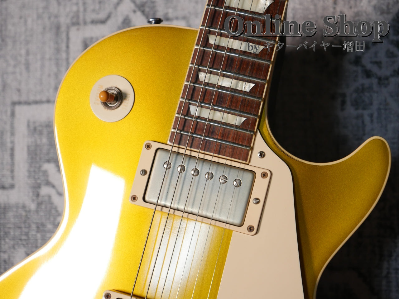 USED 2014 Gibson Custom Shop Historic Collection 1957 Les Paul Goldtop Reissue Antique Gold / Dark Back VOS