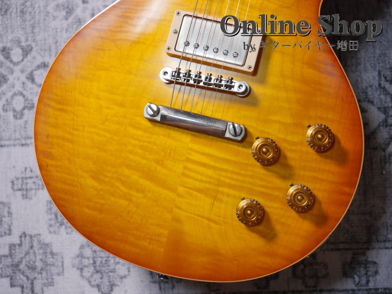 USED 2012 Gibson Custom Shop Limited Run 1958 Les Paul Standard Reissue Lightly Figured w/Push Pull Orange Sunset Fade VOS