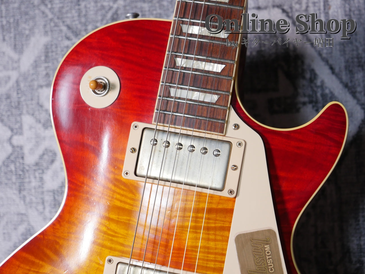 USED 2014 Gibson Custom Shop "Southern Rock Tribute" 1959 Les Paul Standard Aged / Signed Reverse Burst