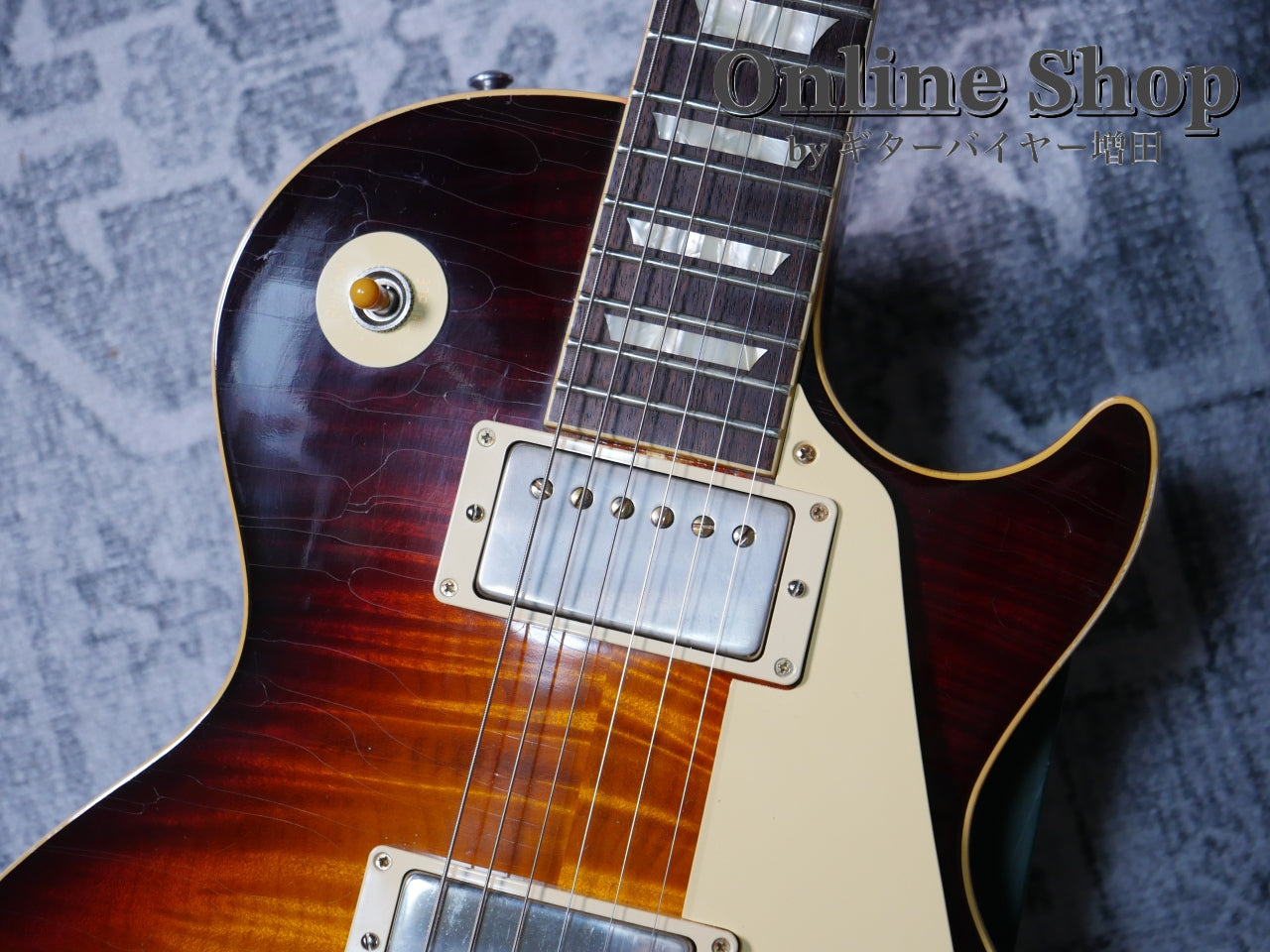 USED 2016 Gibson Custom Shop "True Historic" 1959 Les Paul Reissue "Murphy Aged" Vintage Dark Burst