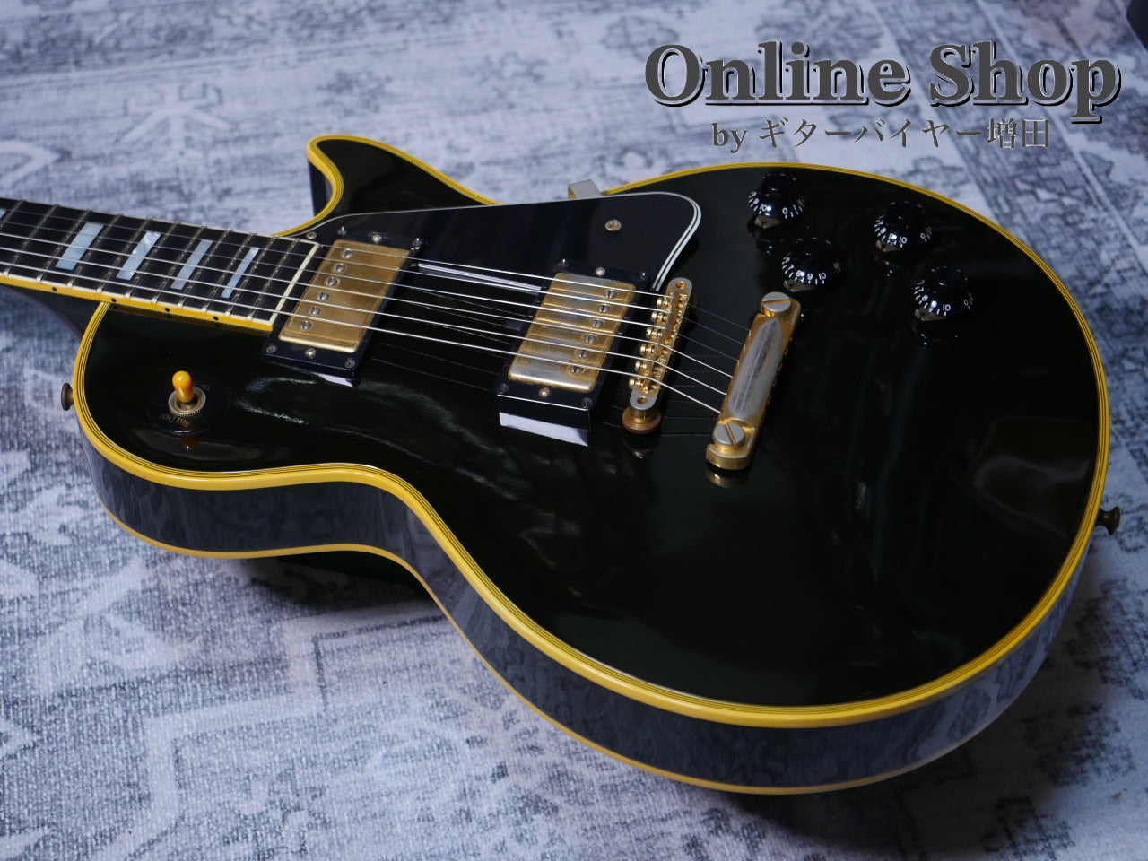 USED 2001 Gibson Custom Shop Historic Collection 1957 Les Paul Custom Black Beauty Ebony