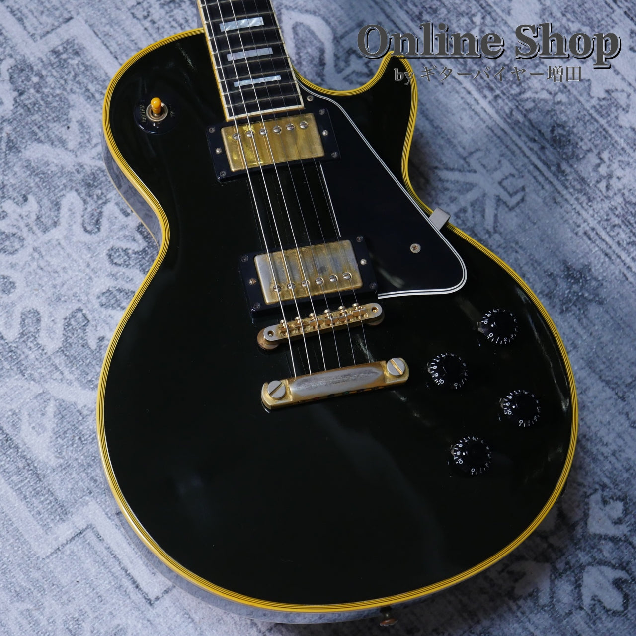 USED 2001 Gibson Custom Shop Historic Collection 1957 Les Paul Custom Black Beauty Ebony