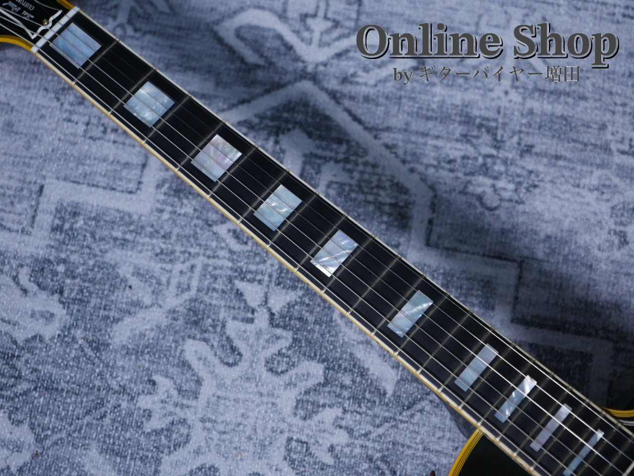 USED 2001 Gibson Custom Shop Historic Collection 1957 Les Paul Custom Black Beauty Ebony