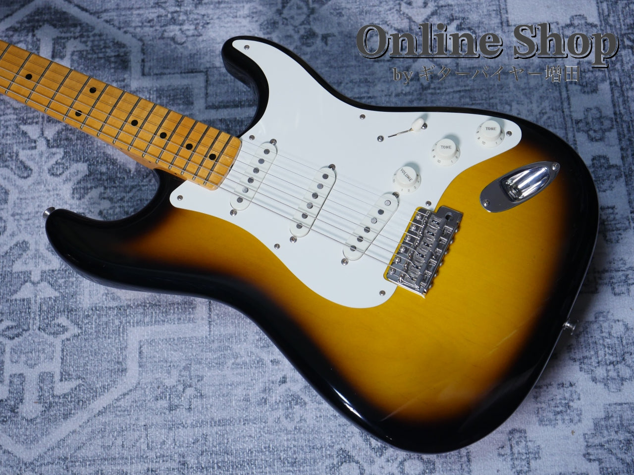 USED 2022 Fender Custom Shop Limited Edition 1957 Stratocaster 2-Color Sunburst NOS