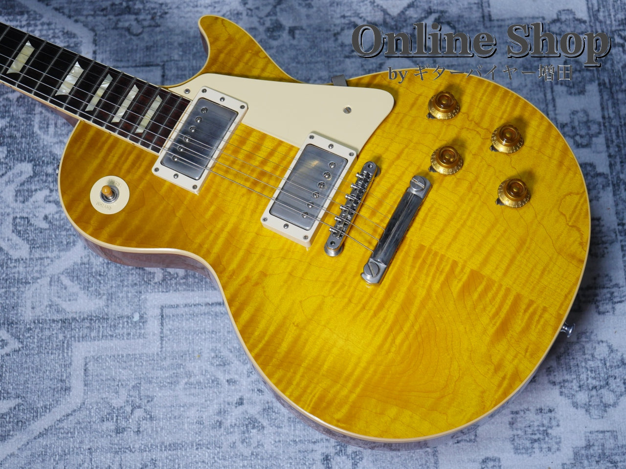 USED 2019 Gibson Custom Shop 60th Anniversary 1959 Les Paul Standard Green Lemon VOS