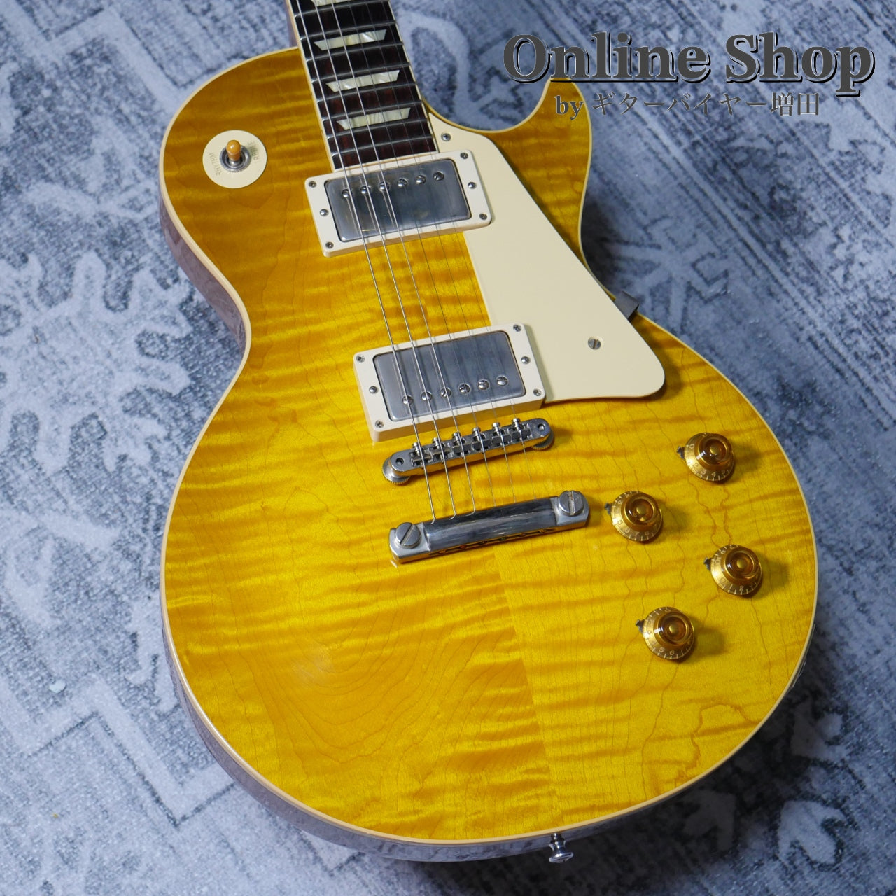 USED 2019 Gibson Custom Shop 60th Anniversary 1959 Les Paul Standard Green Lemon VOS