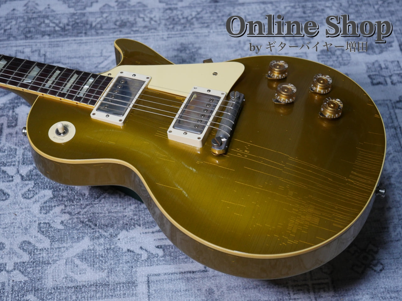 USED 2022 Gibson Custom Shop Limited Run Tak Matsumoto 1955 Les Paul Goldtop Light Aged