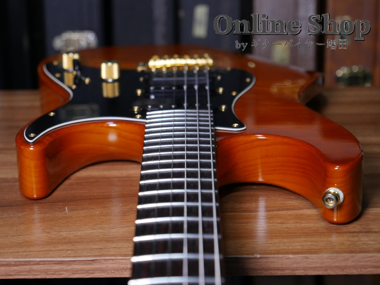 USED 2012s Marchione Guitars Vintage Tremolo Ash SSH Deep Amber