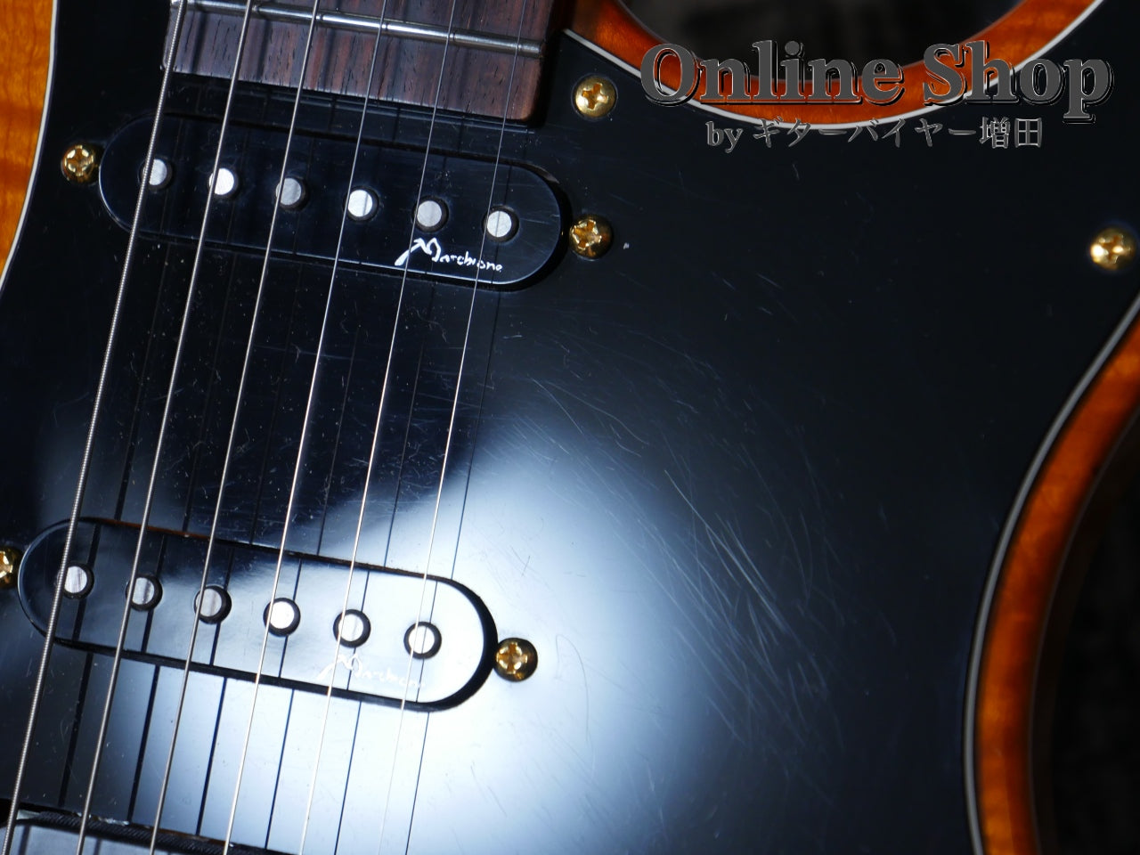 USED 2012s Marchione Guitars Vintage Tremolo Ash SSH Deep Amber