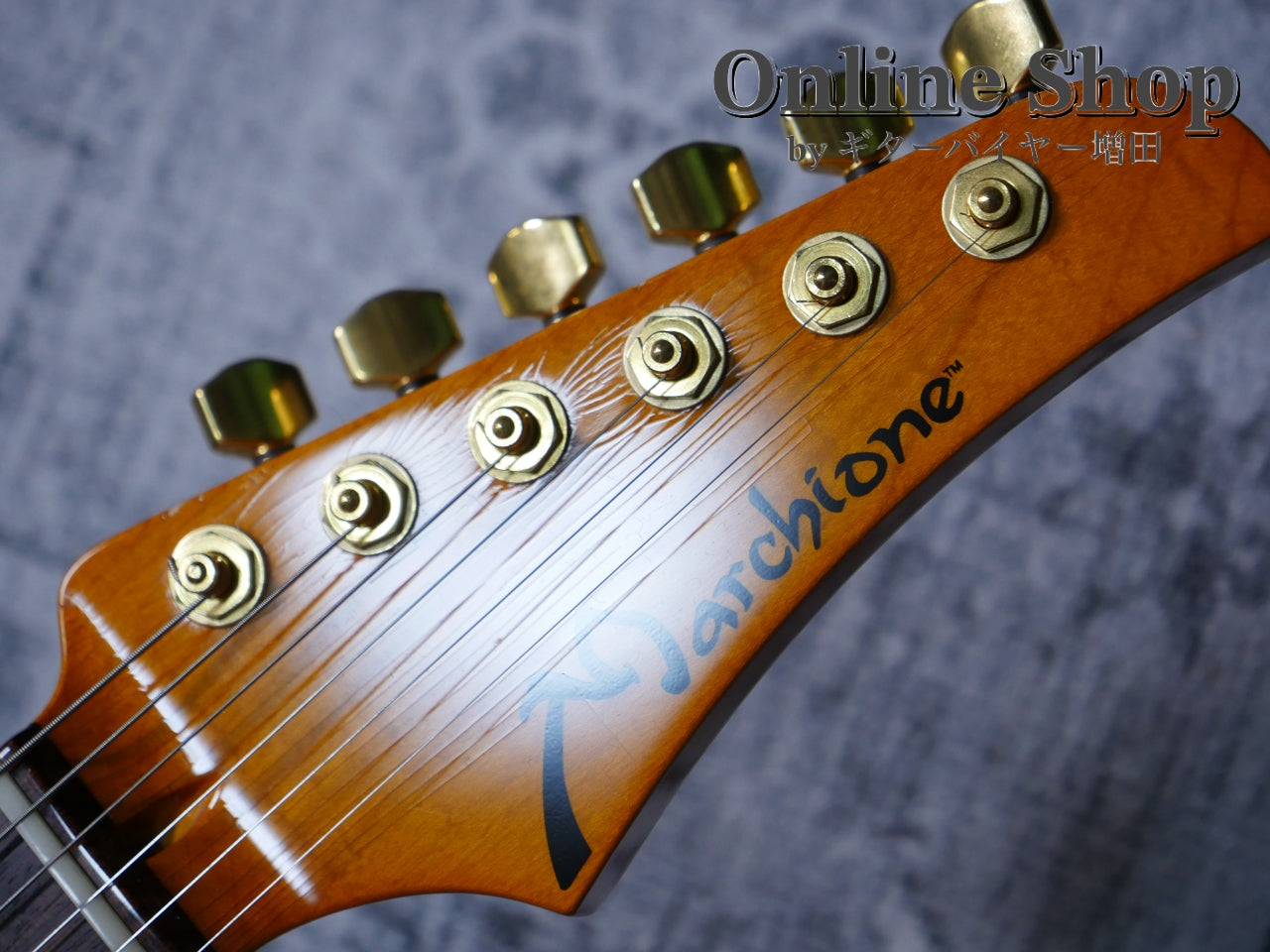 USED 2012s Marchione Guitars Vintage Tremolo Ash SSH Deep Amber