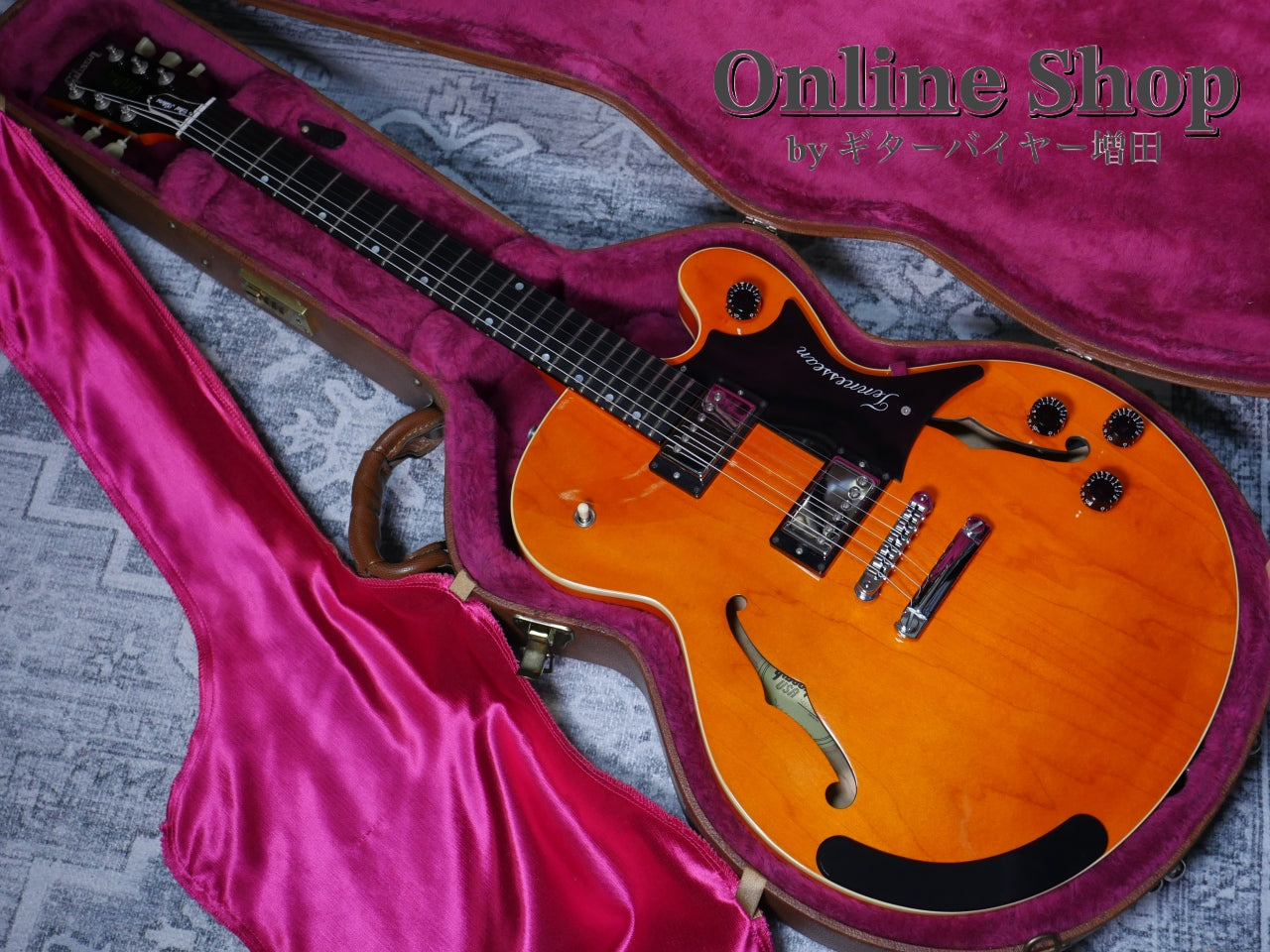 USED 1997 Gibson Chet Atkins "Tennessean" Sunrise Orange