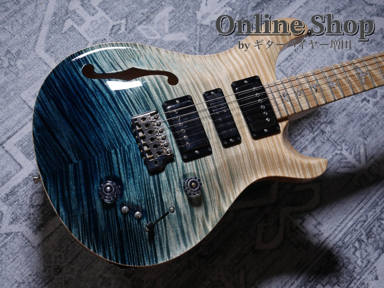 USED 2021 Paul Reed Smith Wood Library Artist Special Semi-Hollow "Brian's Guitars 10th Anniversary Limited" Iceberg Fade
