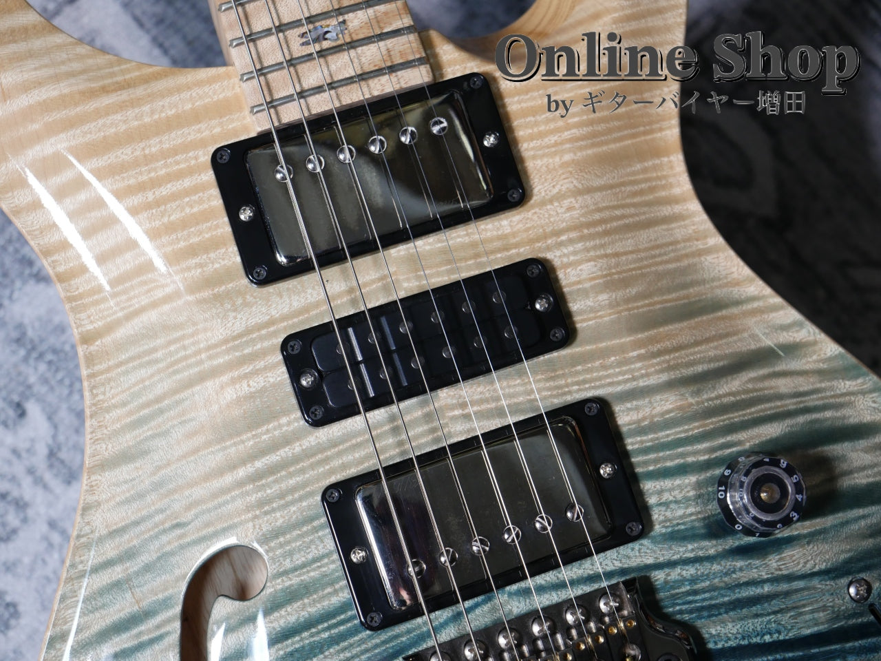 USED 2021 Paul Reed Smith Wood Library Artist Special Semi-Hollow "Brian's Guitars 10th Anniversary Limited" Iceberg Fade