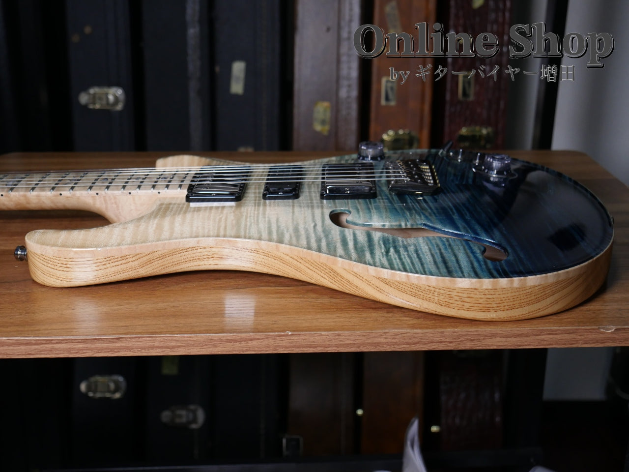 USED 2021 Paul Reed Smith Wood Library Artist Special Semi-Hollow "Brian's Guitars 10th Anniversary Limited" Iceberg Fade
