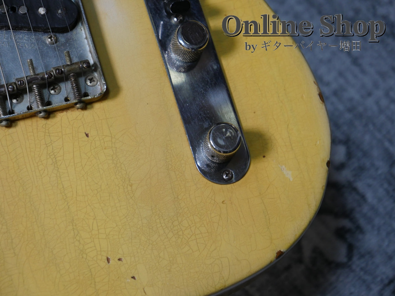VINTAGE 1957 Fender Esquire Blonde "Refinish"